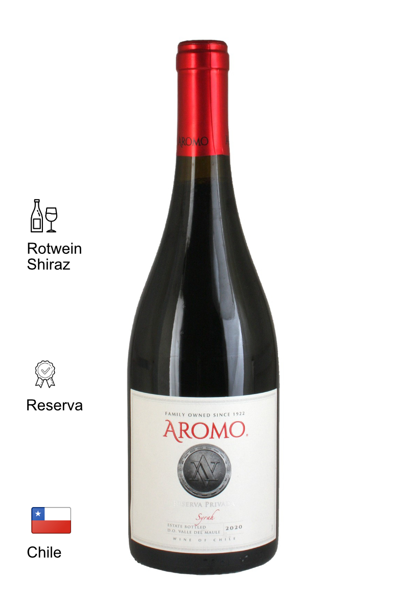 Shiraz - | Weinhaus-Venum.de kaufen Weinversand Sekt Reserva 2020 Chile Maule Trocken Rotwein Wein online - - Valley & Aromo