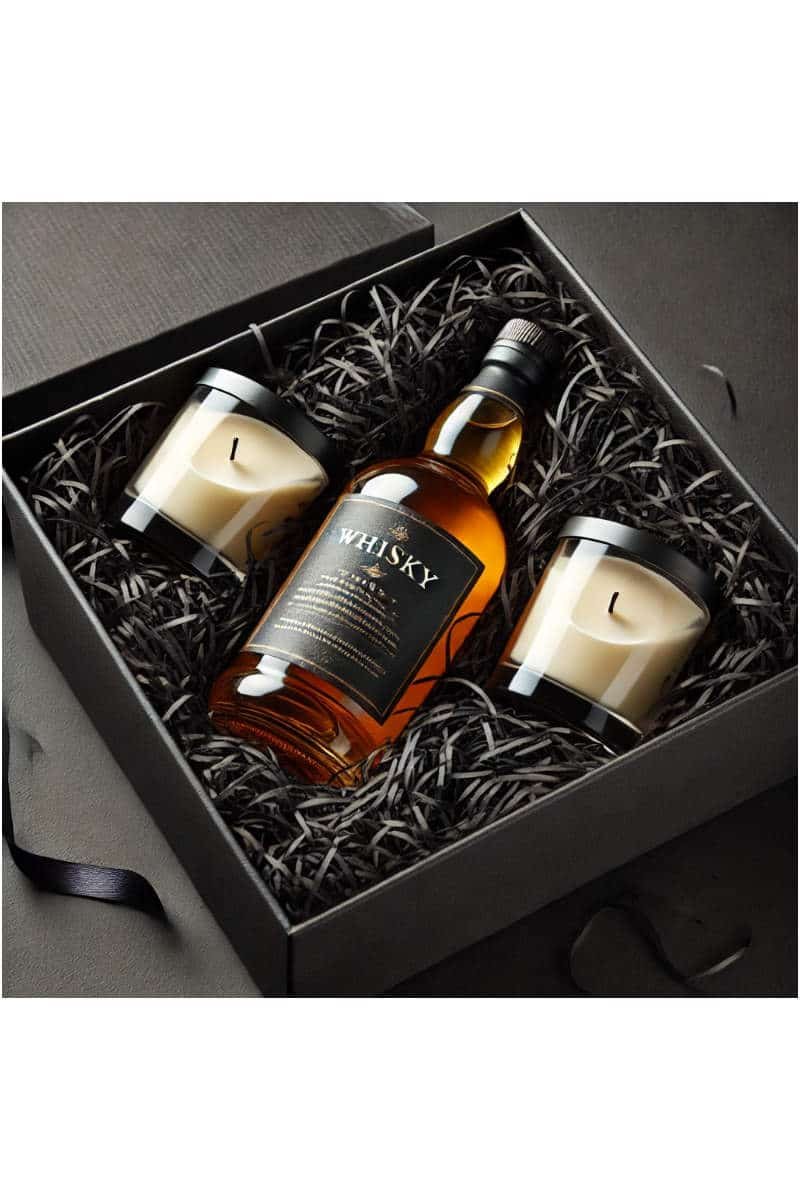 whisky-duftkerze-geschenk-set