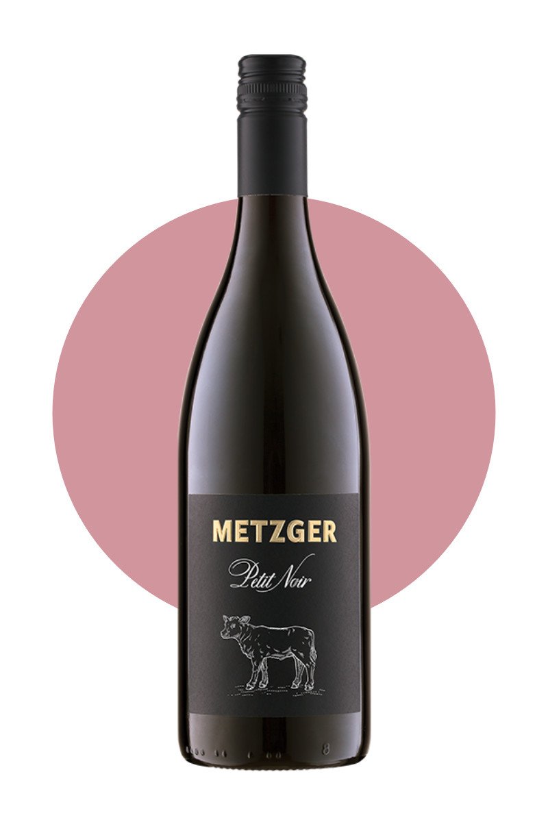 uli metzger-weingut metzger-rotwein-petit noir-cuvee-pfalz